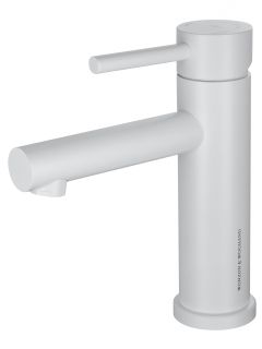 Смеситель для раковины Wonzon & Woghand WW-H9089-MW белый матовый